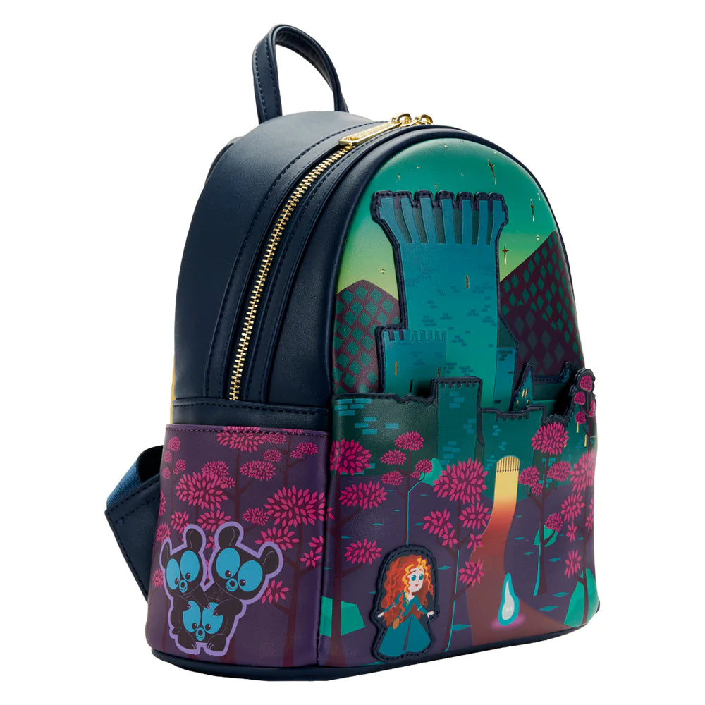 Brave Princess Merida Castle Mini Backpack