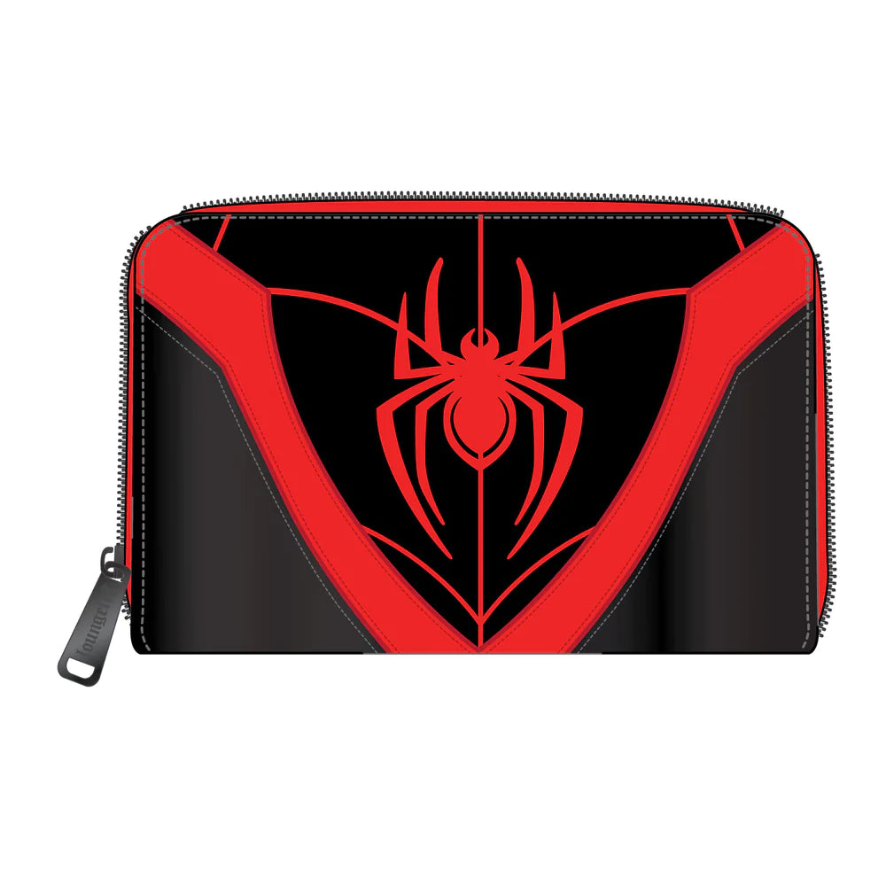 Spider-Man Miles Morales Cosplay Zip Around Wallet