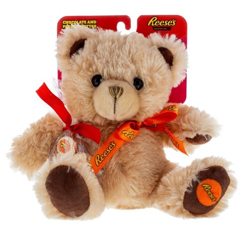 Galerie Valentine's Tan Bear with Reese's Miniatures