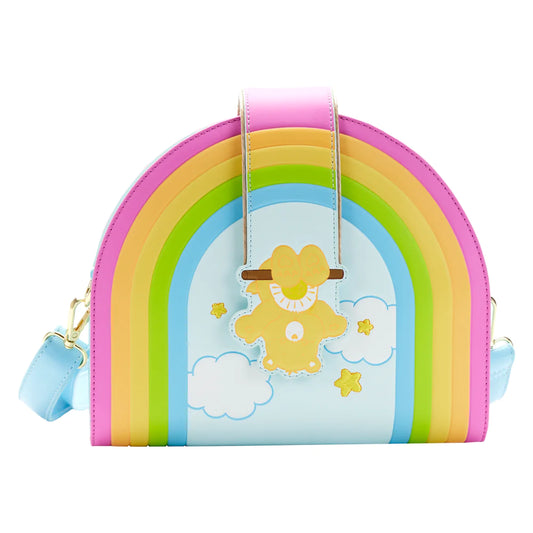 Care Bears Funshine Bear Rainbow Swing Crossbody Bag