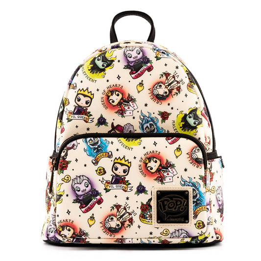 Funko Pop! by Loungefly Disney Villains Tattoo Mini Backpack