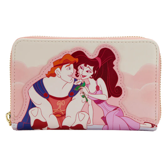 Hercules 25th Anniversary Hercules and Megara Zip Around Wallet