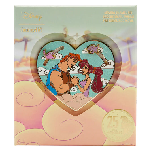 Hercules 25th Anniversary Hercules and Megara Sliding Pin