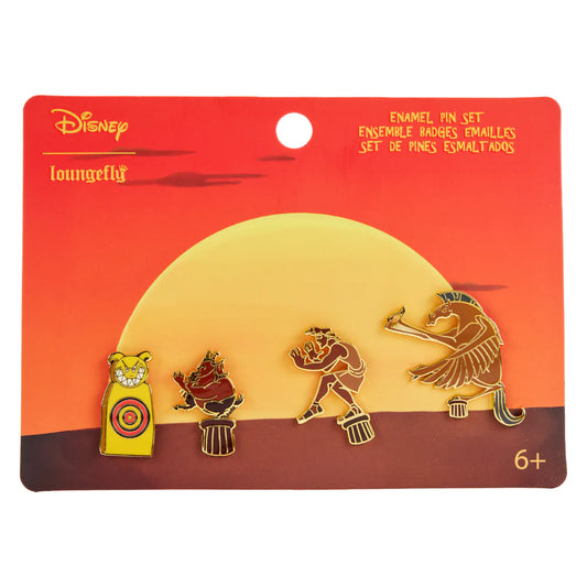 Hercules 25th Anniversary Sunset 4pc Pin Set