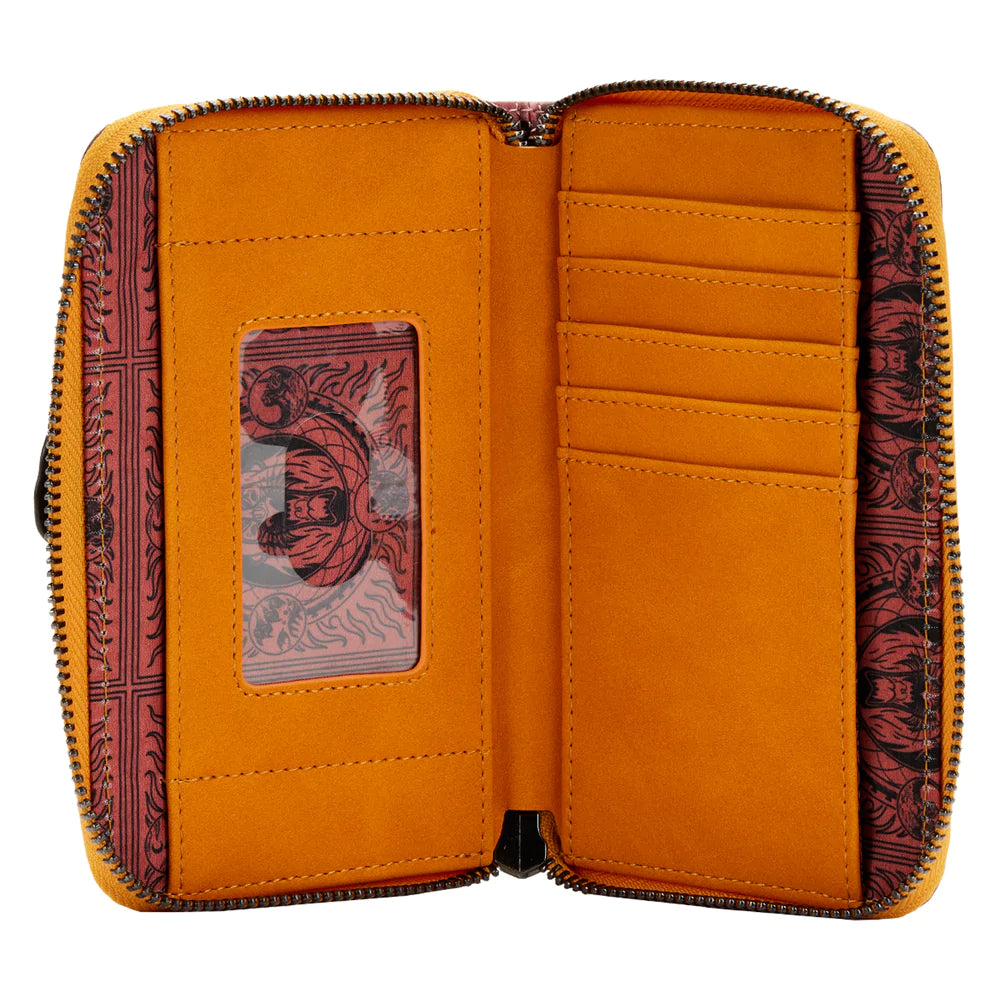 Lion King Scar Villains Scene Zip Around Wallet