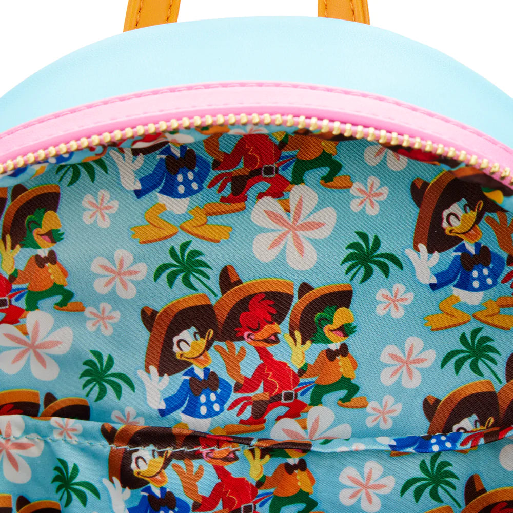 Exclusive - Three Caballeros Beach Scene Mini Backpack