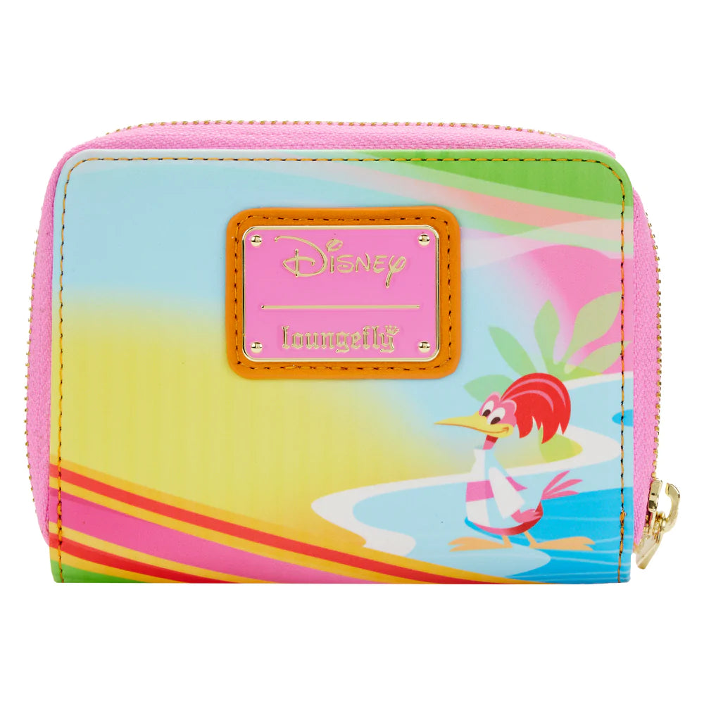 Exclusive - Three Caballeros Beach Scene Zip Around Wallet