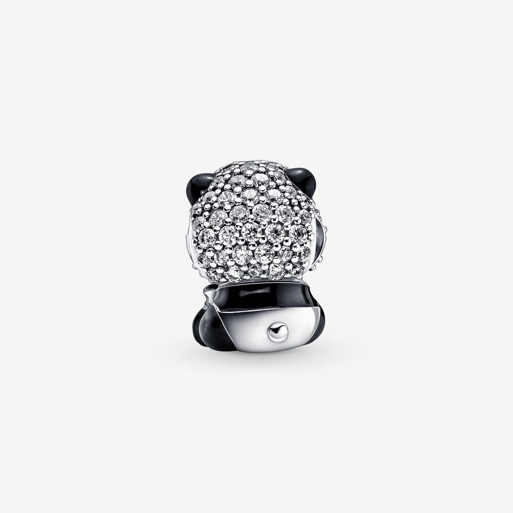 Sparkling Cute Panda Charm