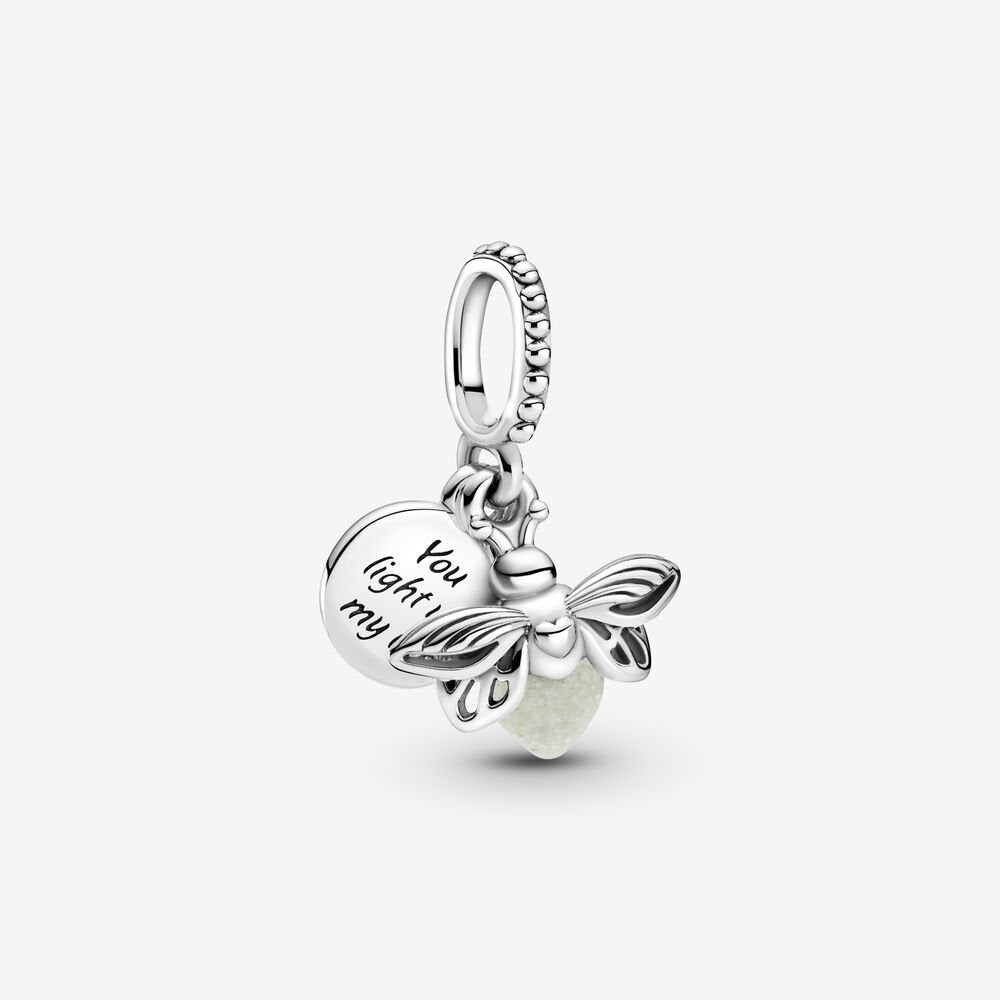 Glow-in-the-dark Firefly Dangle Charm Luciérnaga Evangeline