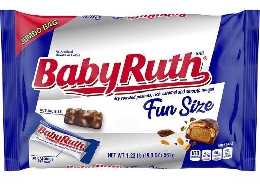 Baby Ruth Jumbo Bag Fun Size