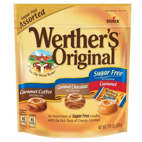 Werther's Caramel- Hard Candies Sugar Free Assorted