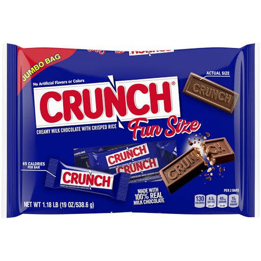 Crunch Jumbo Bag Fun Size