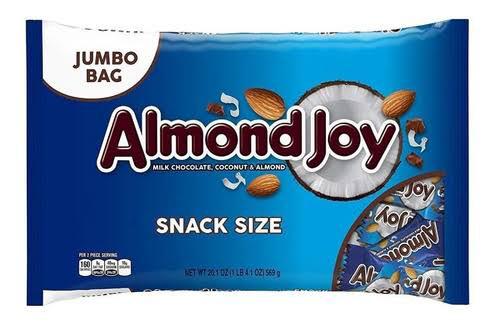 Almond Joy Snack Size Bolsa