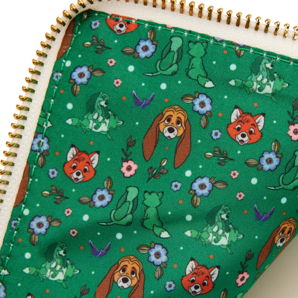 The Fox and the Hound Book Zip Around Wallet