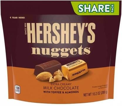 Nuggets Toffee and Almonds Share Pack