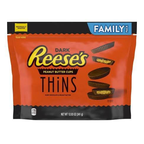 Reeses Dark Thins Family Pack