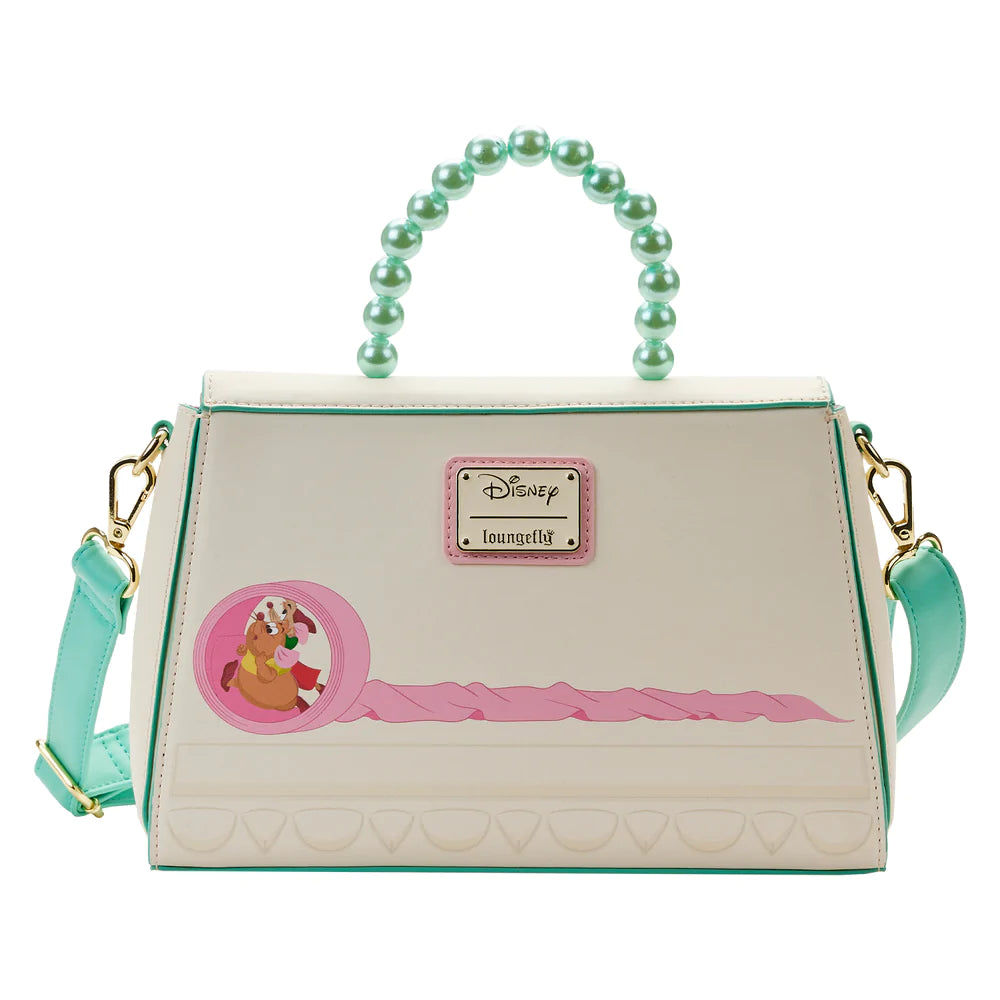 Cinderella Gus and Jaq Bead Handle Crossbody Bag