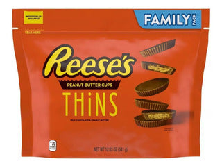 Reeses Thins Peanut Butter Cups Family Pack