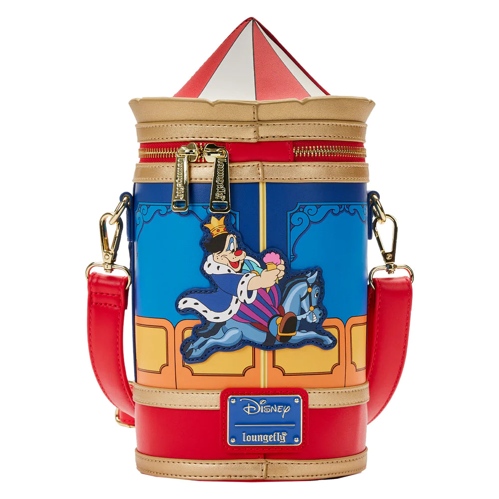 Brave Little Tailor Mickey and Minnie Mouse Carousel Crossbody Bag