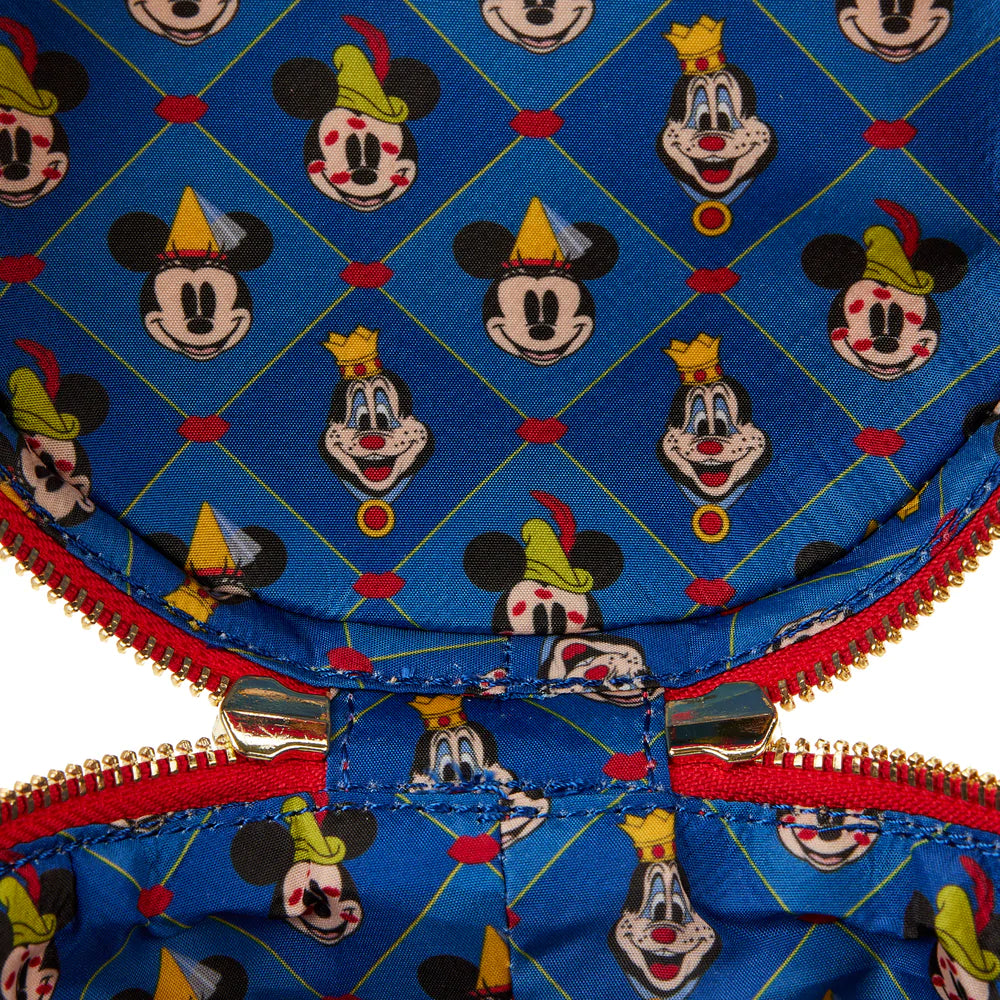 Brave Little Tailor Mickey and Minnie Mouse Carousel Crossbody Bag