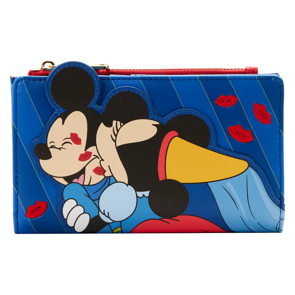 Brave Little Tailor Mickey and Minnie Mouse Flap Wallet