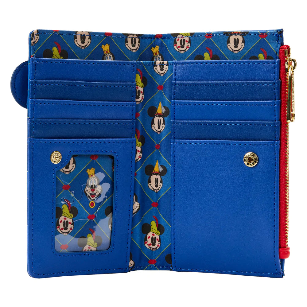 Brave Little Tailor Mickey and Minnie Mouse Flap Wallet