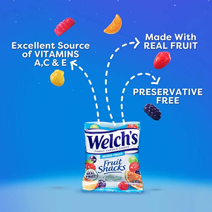 Welch's Fruit - Snack Mixed Fruit Value Pack