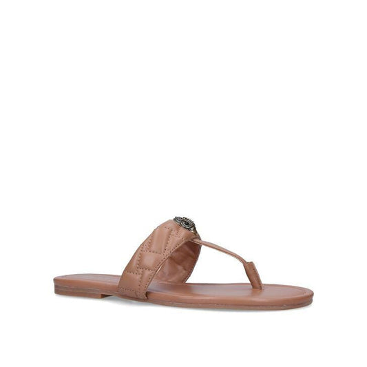 Kurt Geiger Kensington T-Bar Sandal Camel