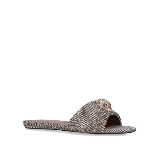 Kurt Geiger Kensington Flat Sandal Beige