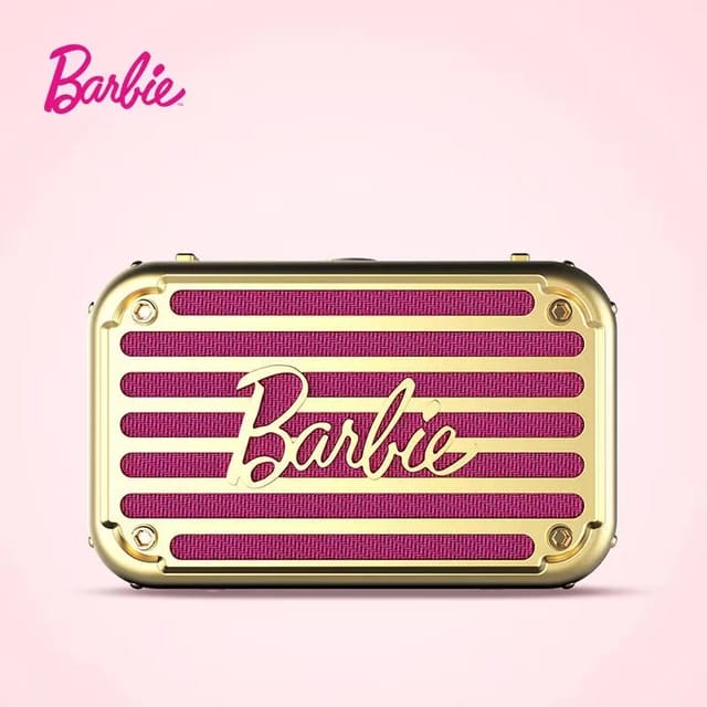 Mini Bocina Bluetooth Barbie