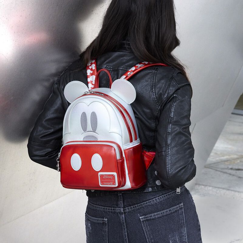 Limited Edition Exclusive - Disney100 Platinum Mickey Mouse Cosplay Mini Backpack