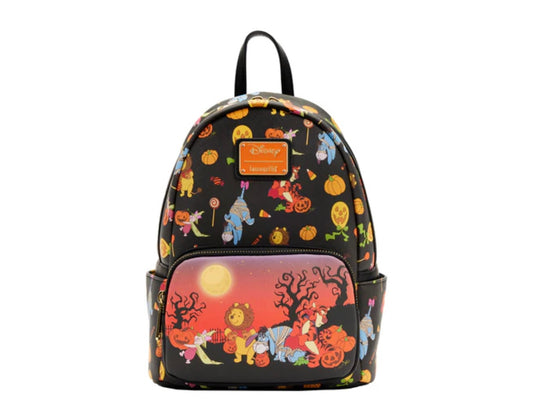 Winnie the Pooh Halloween Group Glow Mini Backpack
