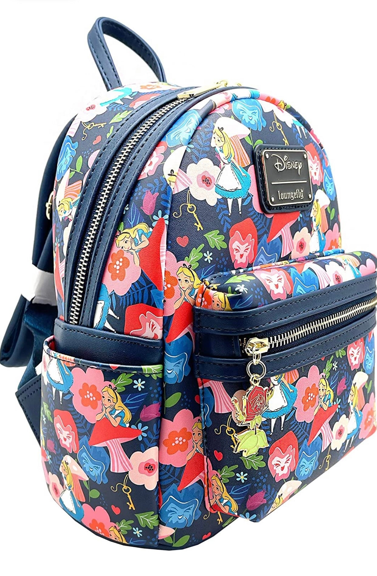 Exclusive - Disney Alice in Wonderland Floral Mini Backpack