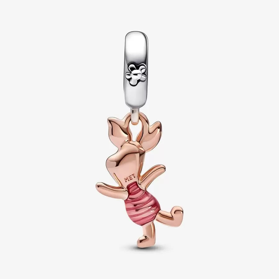 Disney Winnie the Pooh Piglet Dangle Charm