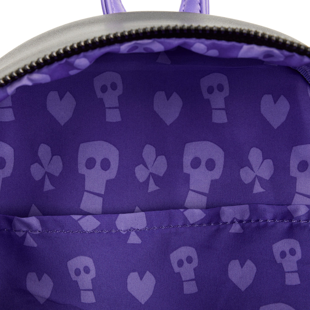 The Nightmare Before Christmas Glow Triple Pocket Mini Backpack