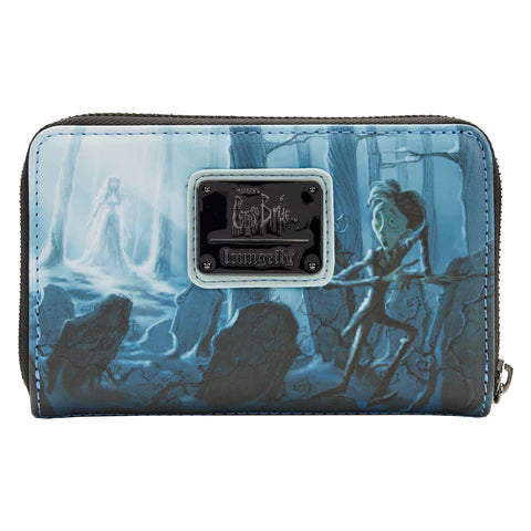 The Corpse Bride Emily Forest Zip Around Wallet