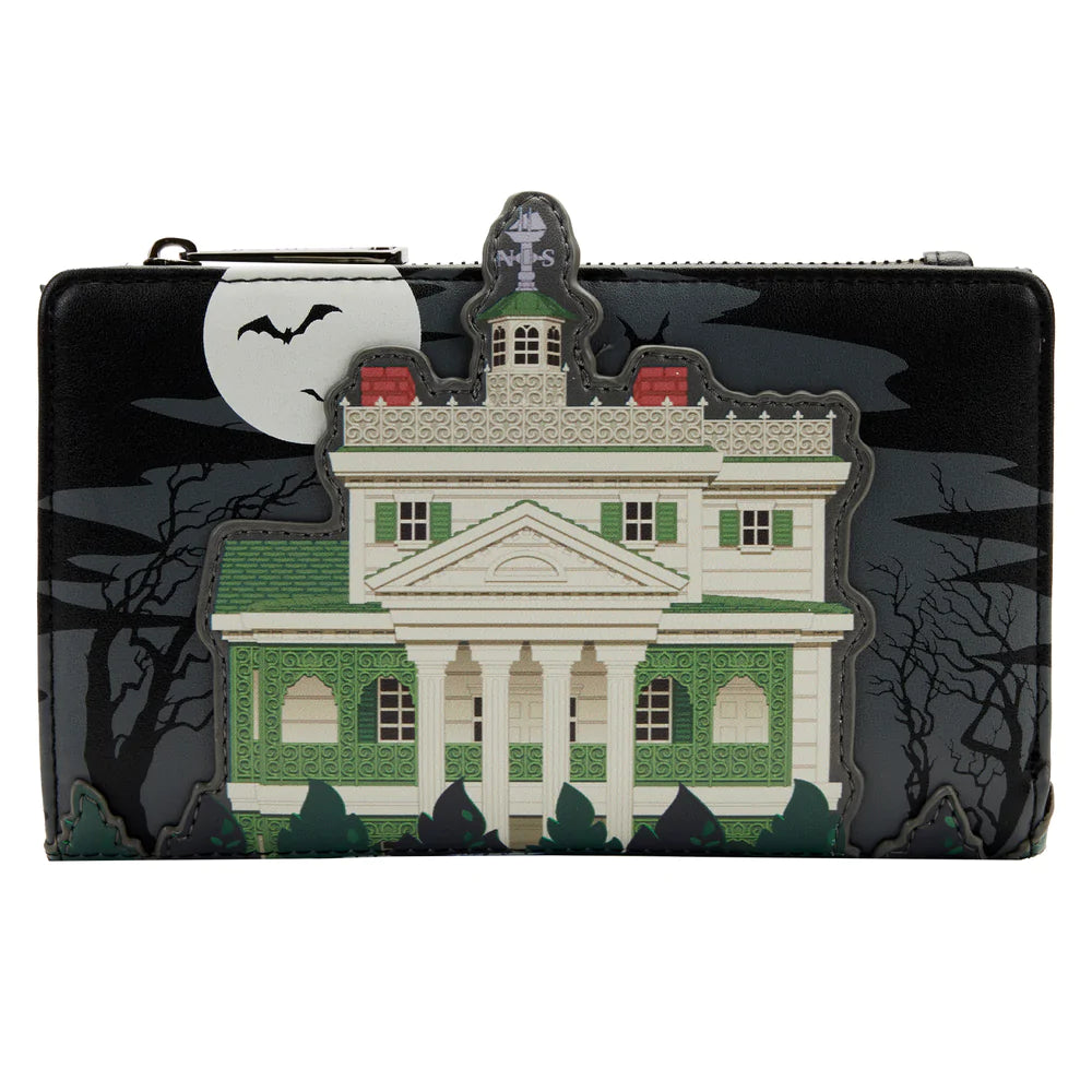 Exclusive - Funko Pop! by Loungefly Haunted Mansion Hitchhiking Ghosts Glow Flap Wallet