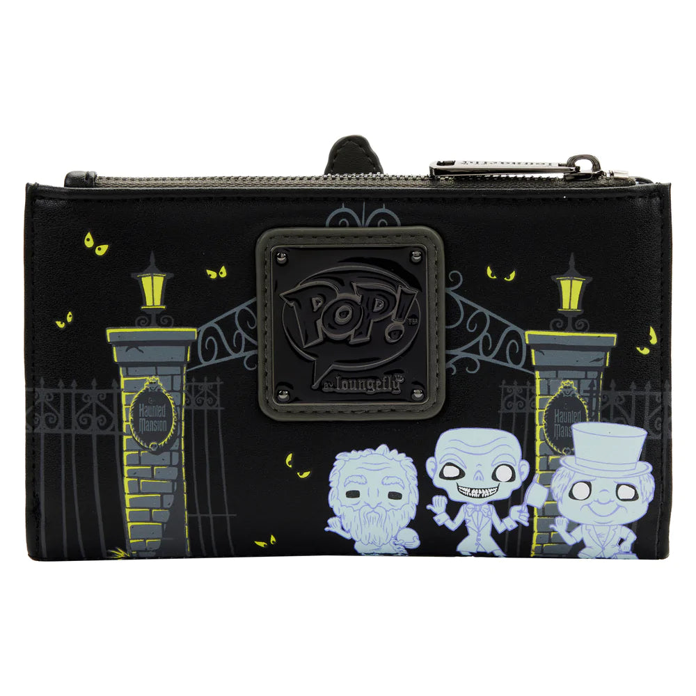 Exclusive - Funko Pop! by Loungefly Haunted Mansion Hitchhiking Ghosts Glow Flap Wallet