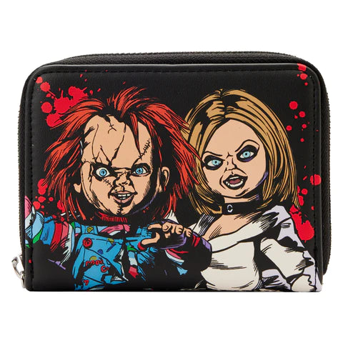 Bride of Chucky Zip Around Wallet