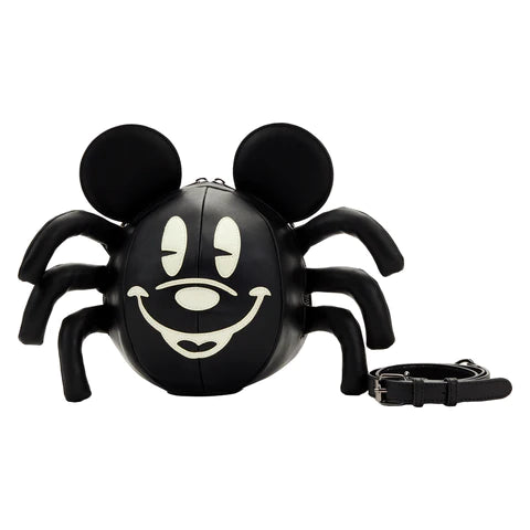 Stitch Shoppe Mickey Mouse Glow Spider Crossbody Bag