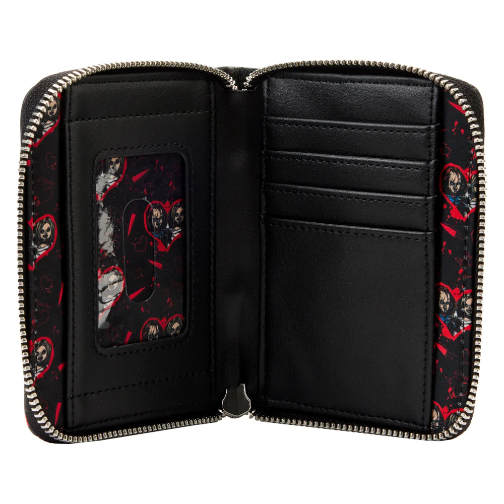 Bride of Chucky Zip Around Wallet