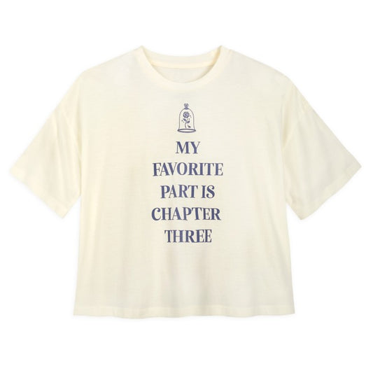 Belle ''My Favorite Part Is Chapter Three'' T-Shirt for Adults