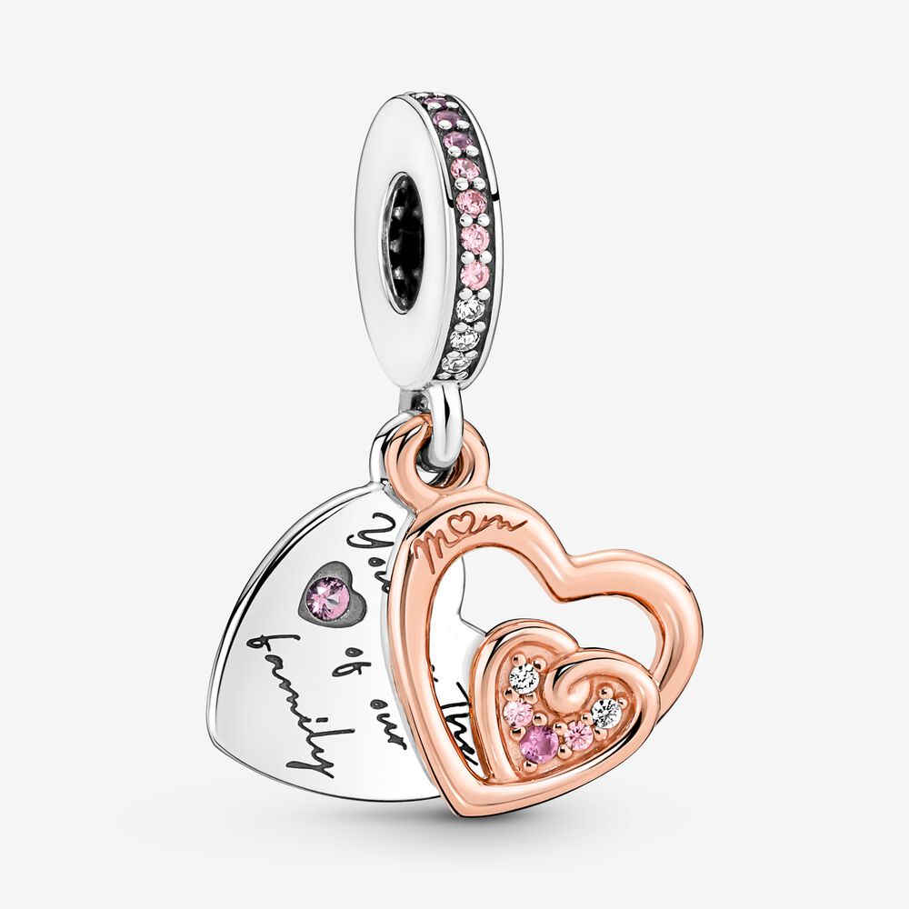 Entwined Infinite Hearts Bracelet Gift Set