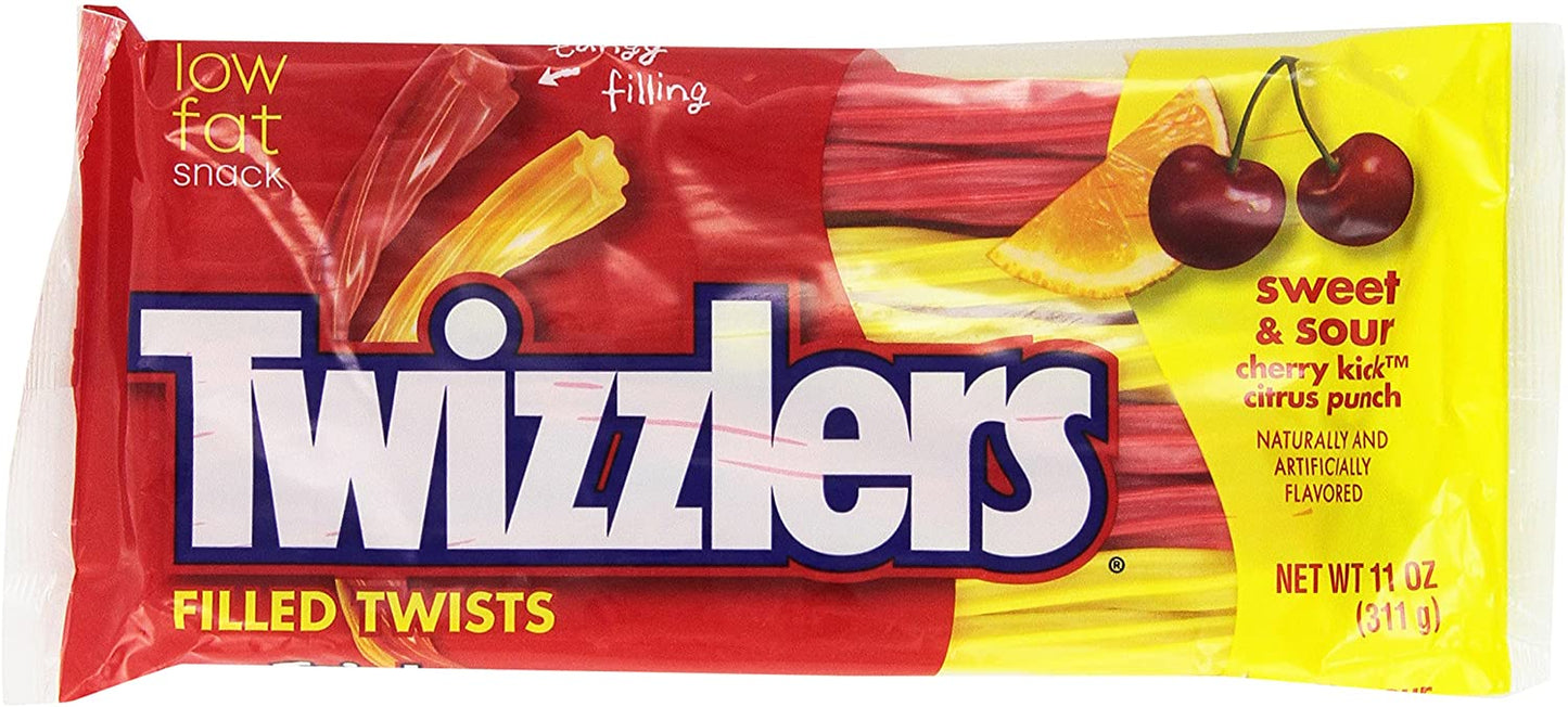 Twizzlers Sweet anda Sour, Cherry Kick Citrus Punch