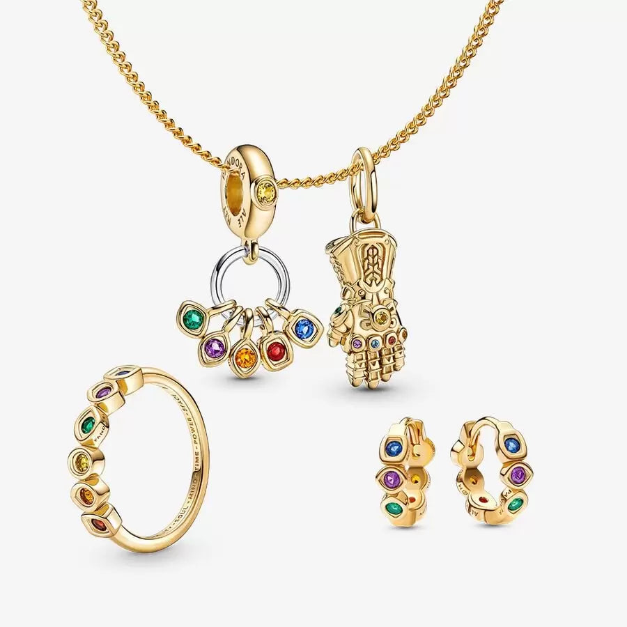 Marvel The Avengers Infinity Stones Jewelry Set