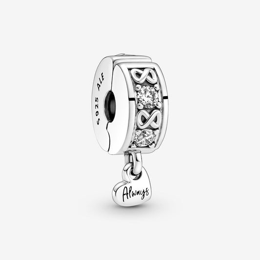 Family Always Pavé Clip Charm