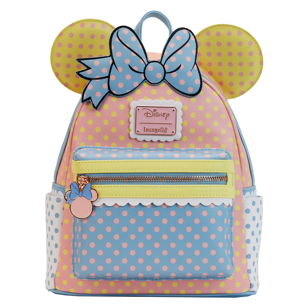 Minnie Mouse Pastel Polka Dot Mini Backpack