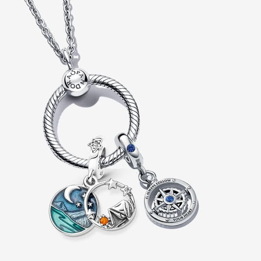 Sleep Under the Stars Charm Pendant Necklace Set