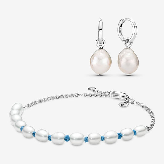 A Pearl Lot of Fun Bracelet and Earring Set