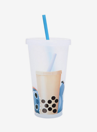 Lilo & Stitch- Vaso~ Boba Tea Stitch